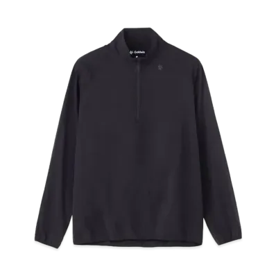 Goldwin Short Zip Floating Wind Shell Jacket (Unisex) "Black"