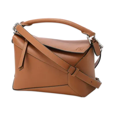 LOEWE Puzzle Edge Small "Tan"