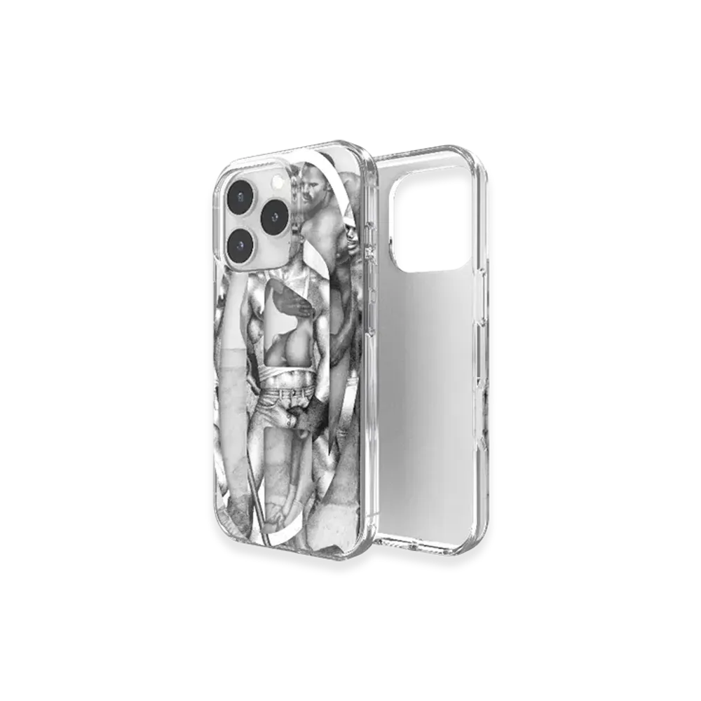Diesel 60388 Diesel Tom Of Finland Aop Case Toff Case Iphone 16 Pro "Gray"