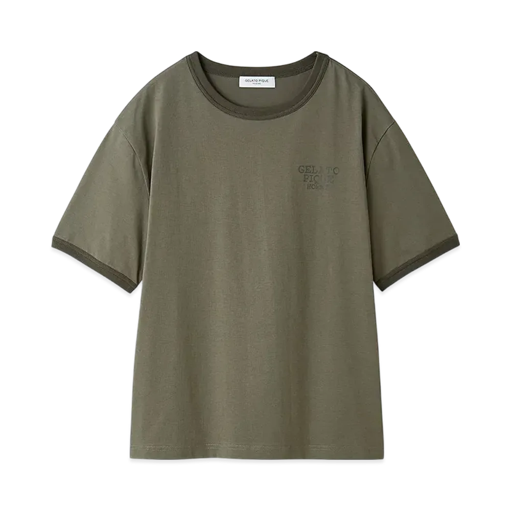 GELATO PIQUE Homme Cool Touch GIZA Cotton T-Shirt "Gray"