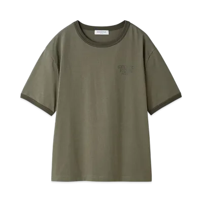 GELATO PIQUE Homme Cool Touch GIZA Cotton T-Shirt "Gray"