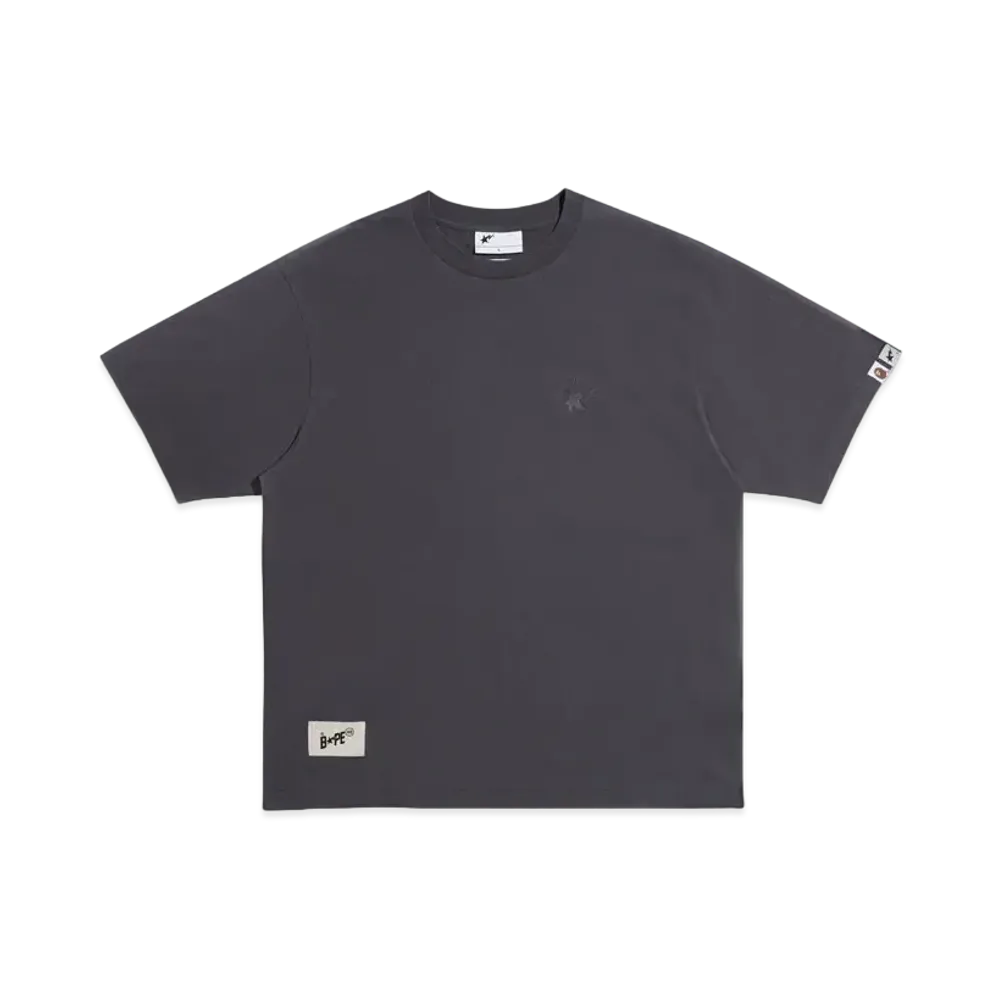 A BATHING APE x HIGHSNOBIETY Tee "Charcoal"