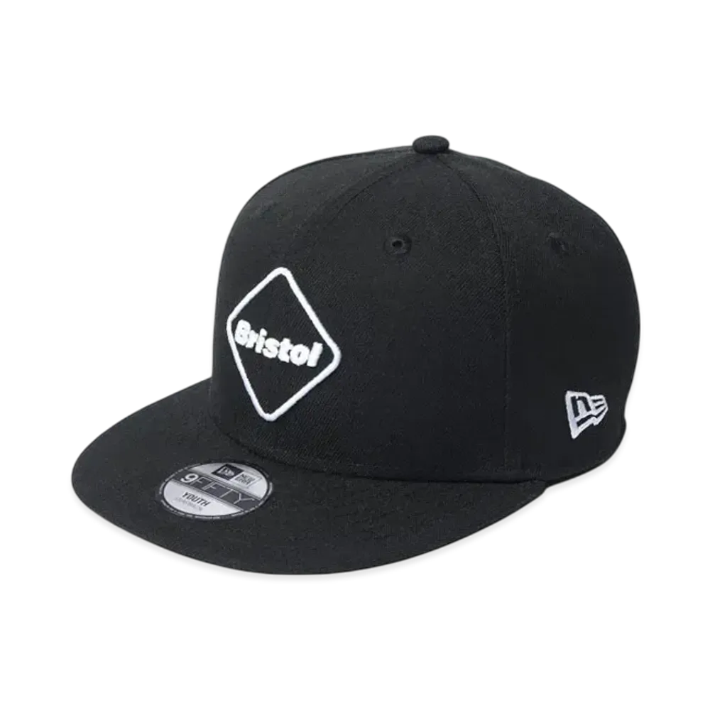 F.C.Real Bristol for Kids x NEW ERA Emblem 9Fifty Snapback "Black"