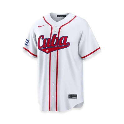 Nike 2026WBC World Baseball Classic Cuba Baseball Home Stadium Jersey "White"