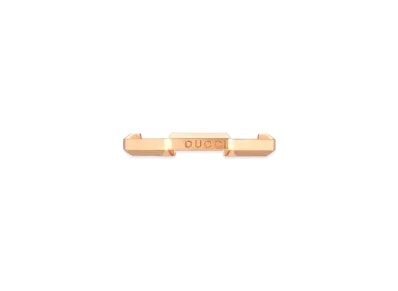 GUCCI Link To Love Mirrored Ring "Pink"