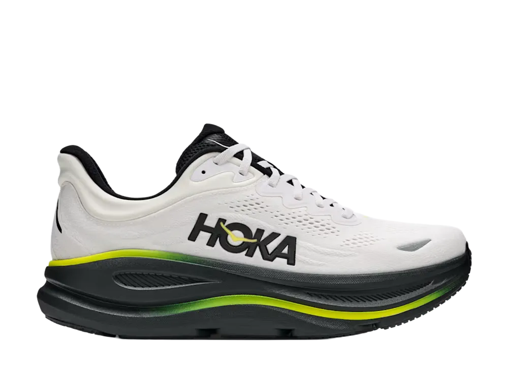 Hoka Bondi 9 "White/Citrus"
