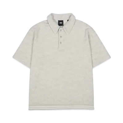 Kith Graham Polo "Light Heather Grey"