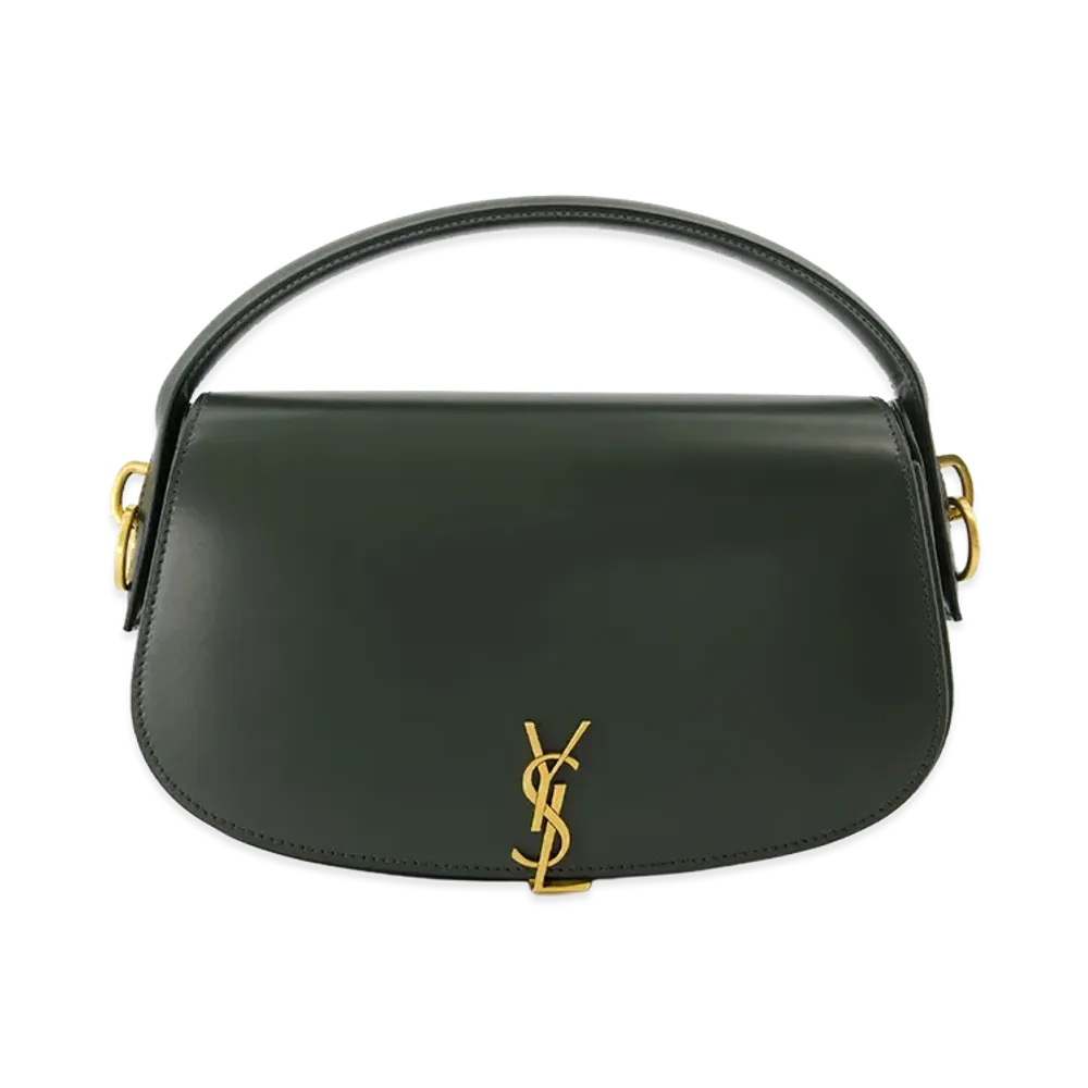 Saint Laurent Women's Voltaire Bag "Green"