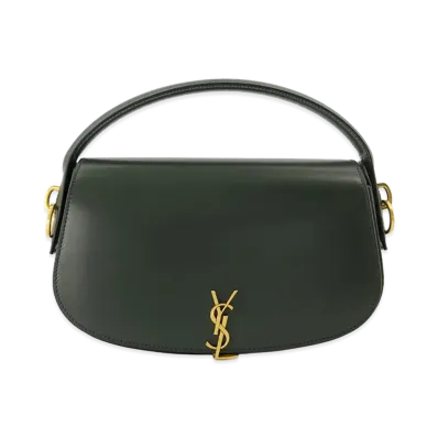 Saint Laurent Women's Voltaire Bag "Green"