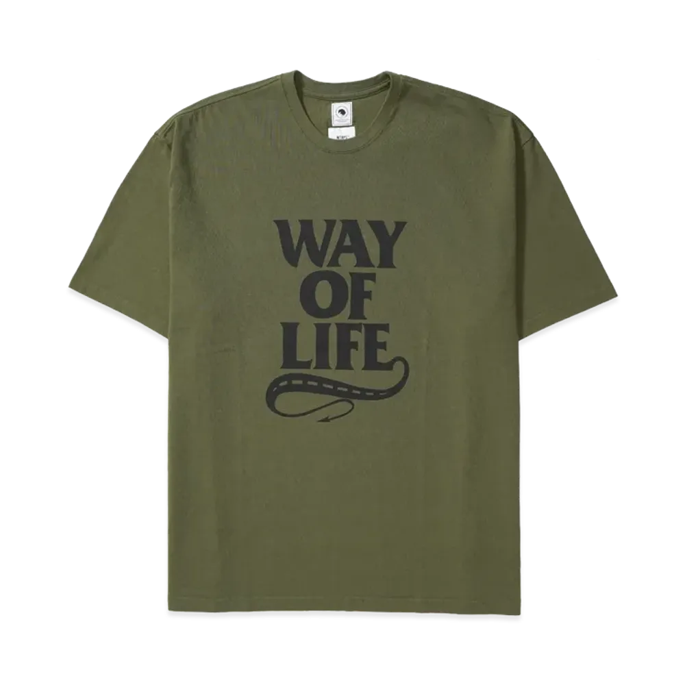 NEIGHBORHOOD x WTAPS x RATS 20th Tee "Olive Drab"
