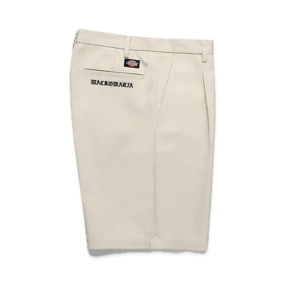 WACKO MARIA x Dickies Pleated Short Trousers "Off White"