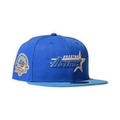 NEW ERA HOUSTON ASTROS 45th ANV 59FIFTY "BLUE"
