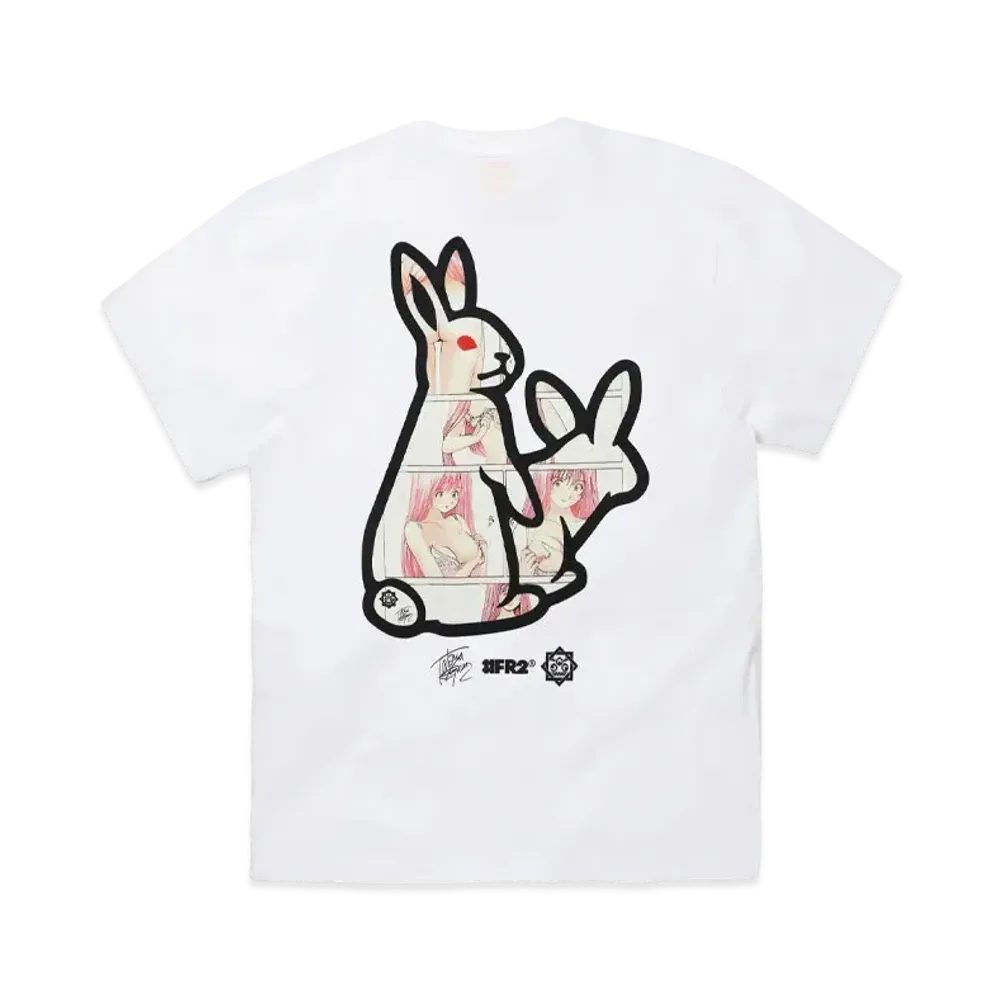 FR2 x Tatsuya Egawa x Shota Nakatsugawa Back Icon T-shirt "White"
