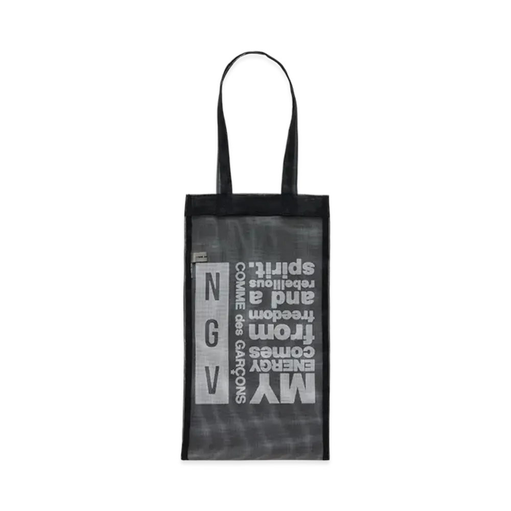 COMME des GARCONS x NGV My Energy Tote Bag "Black"