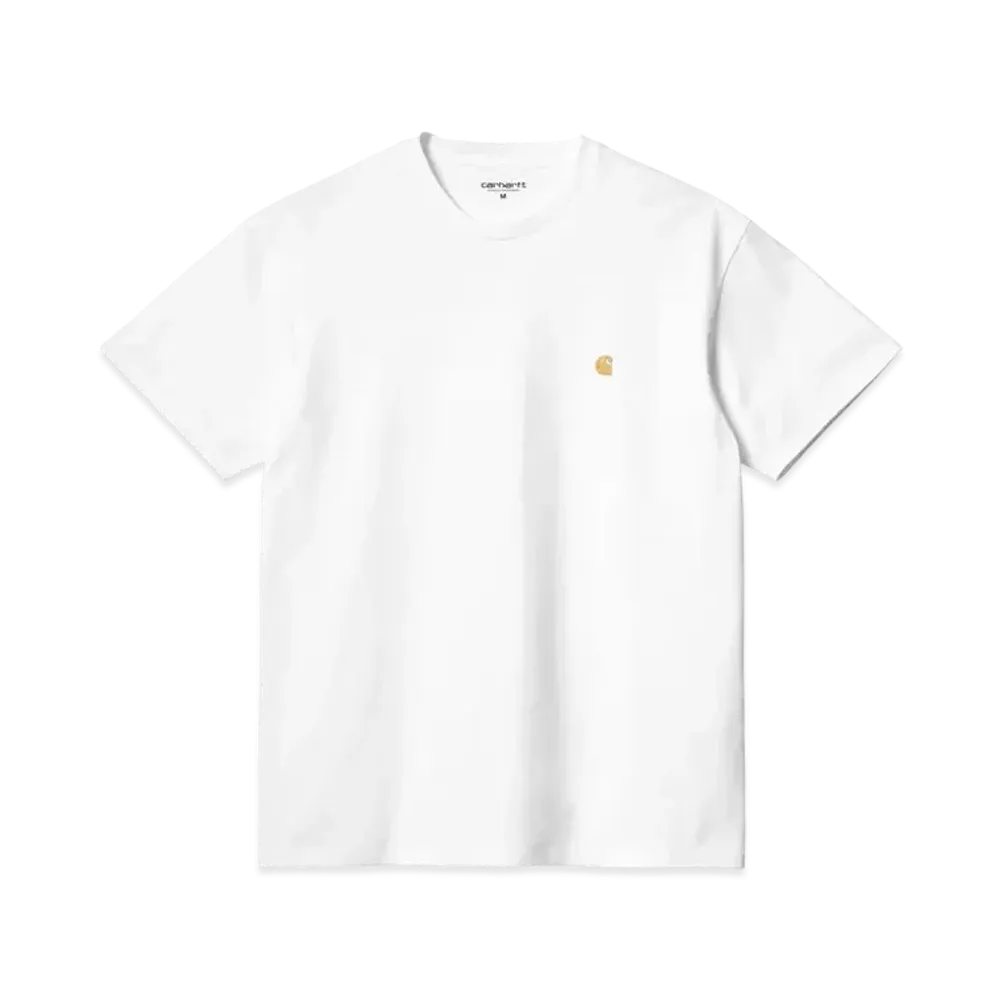 Carhartt S/S Chase T-Shirt "White/Gold"
