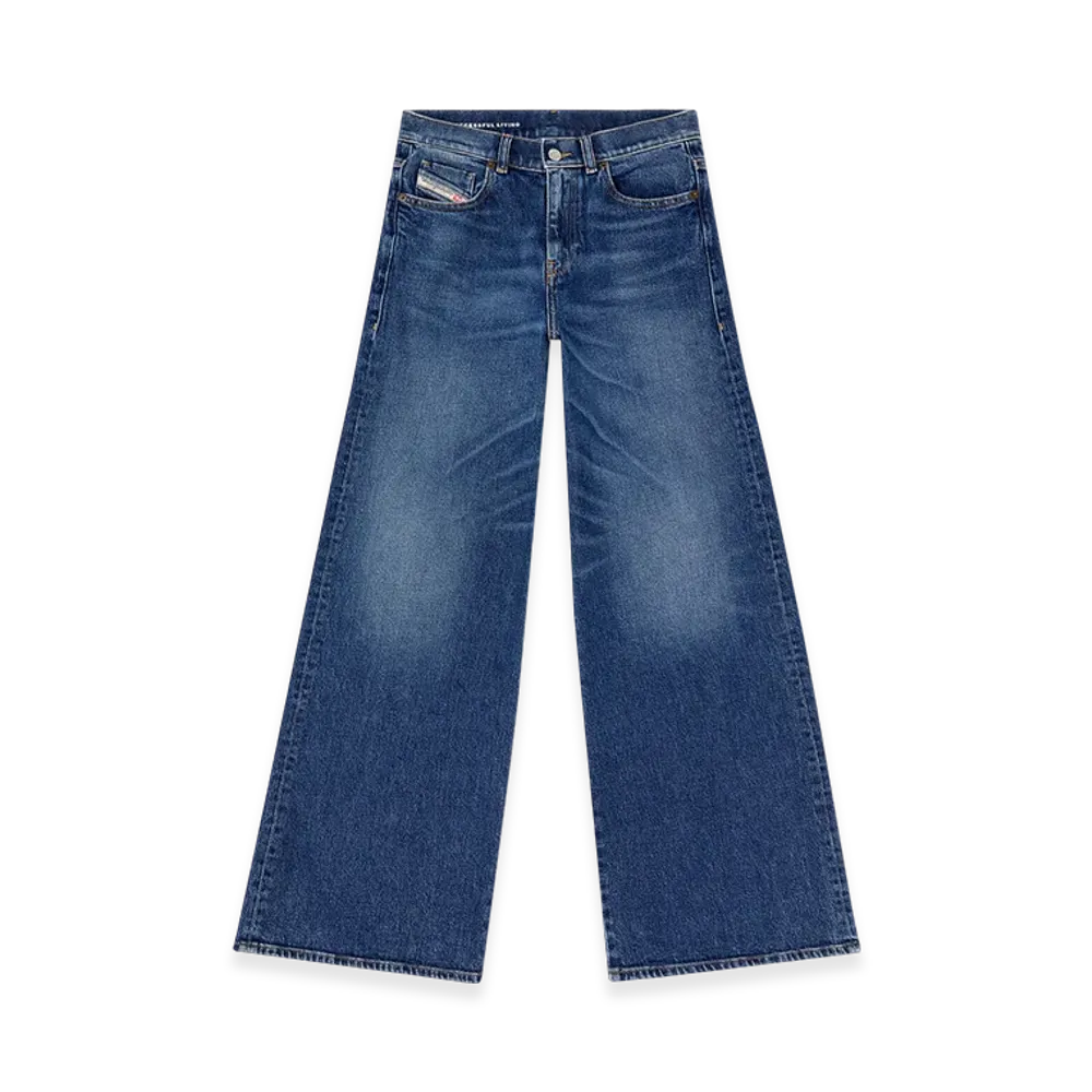 Diesel Flare Jeans 1978 D-Akemi 09l21 "Medium Blue"