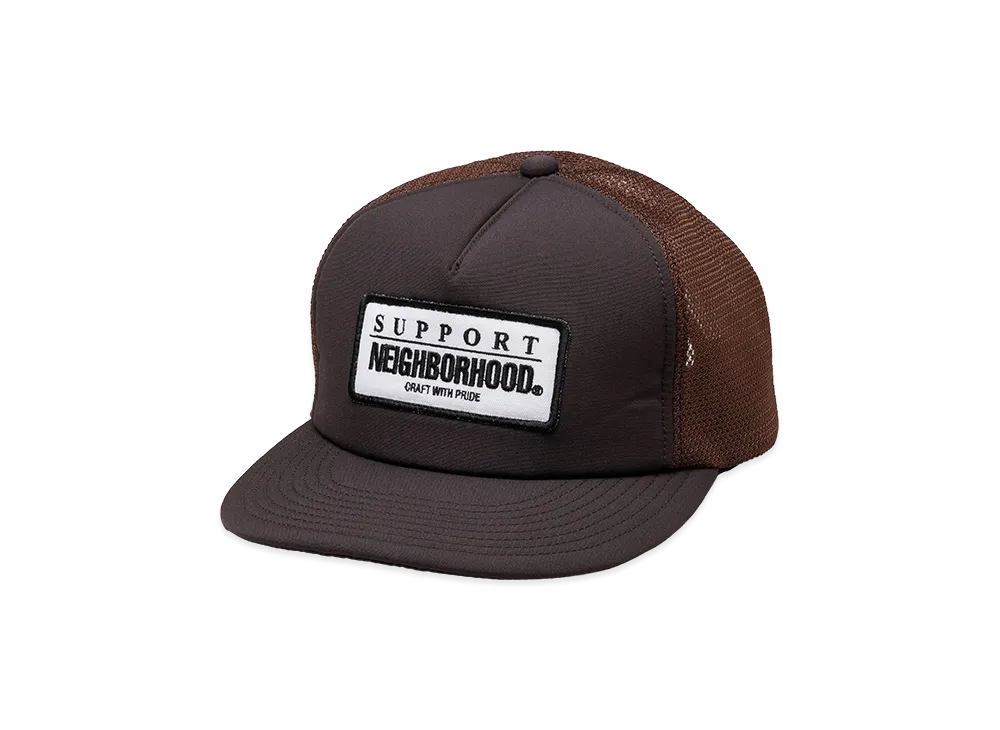 NEIGHBORHOOD Mesh Cap-1 "Brown"