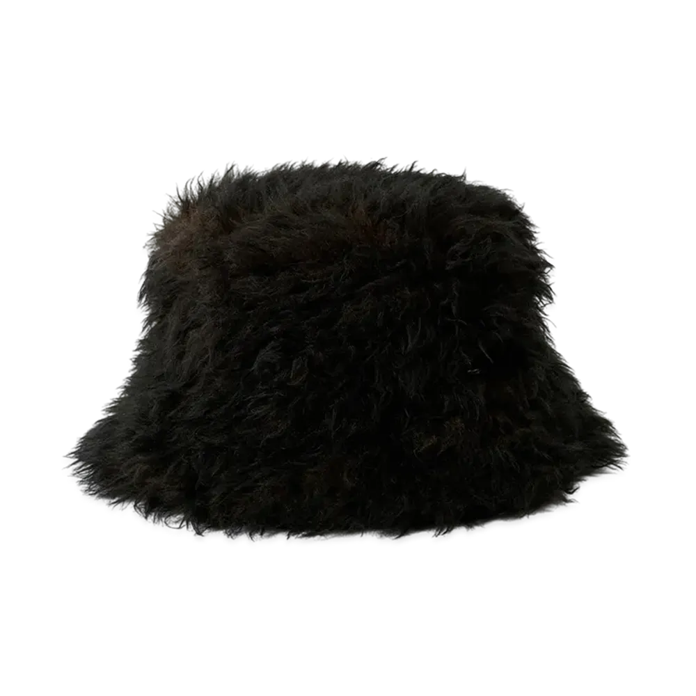 OUR LEGACY Bucket Hat "Ombre Brown Hairy Wool"