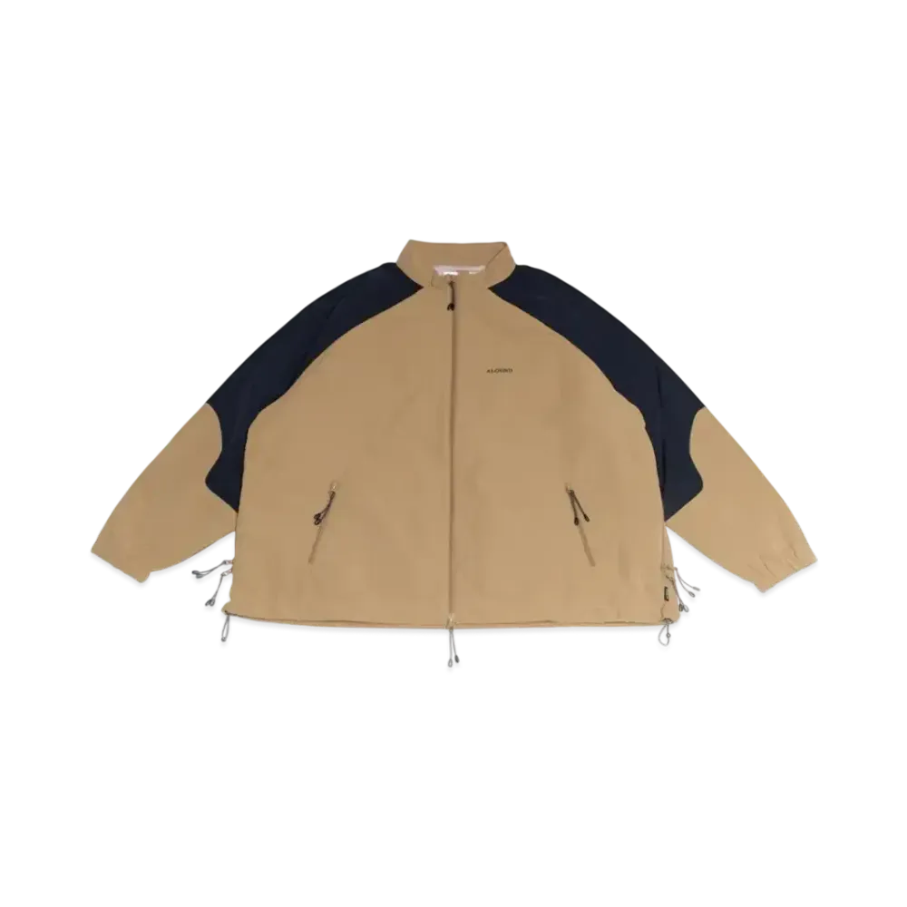 ALOUND Ventilation Nylon Jacket "Beige/Black"