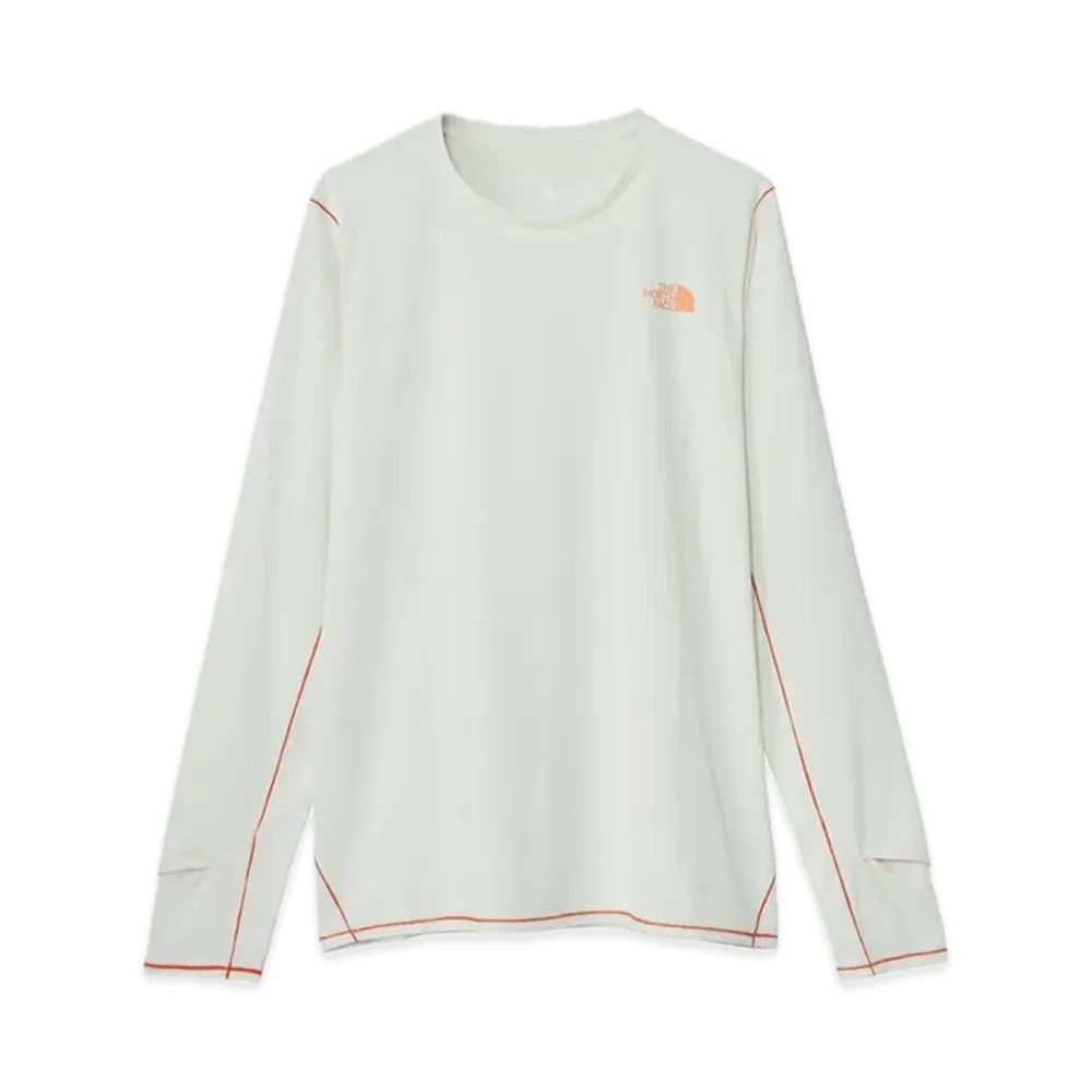 The North Face Long Sleeve Breeze Range Run Crew "Grayish White"