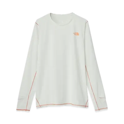 The North Face Long Sleeve Breeze Range Run Crew "Grayish White"