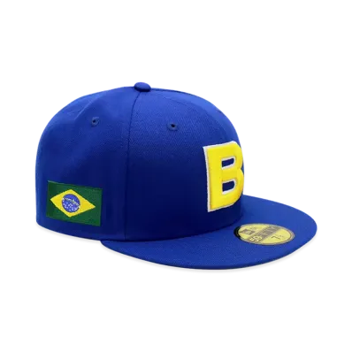 NEW ERA x THE CAP 59Fifty 2026 World Baseball Classic On-Field Brazil "Light Royal"