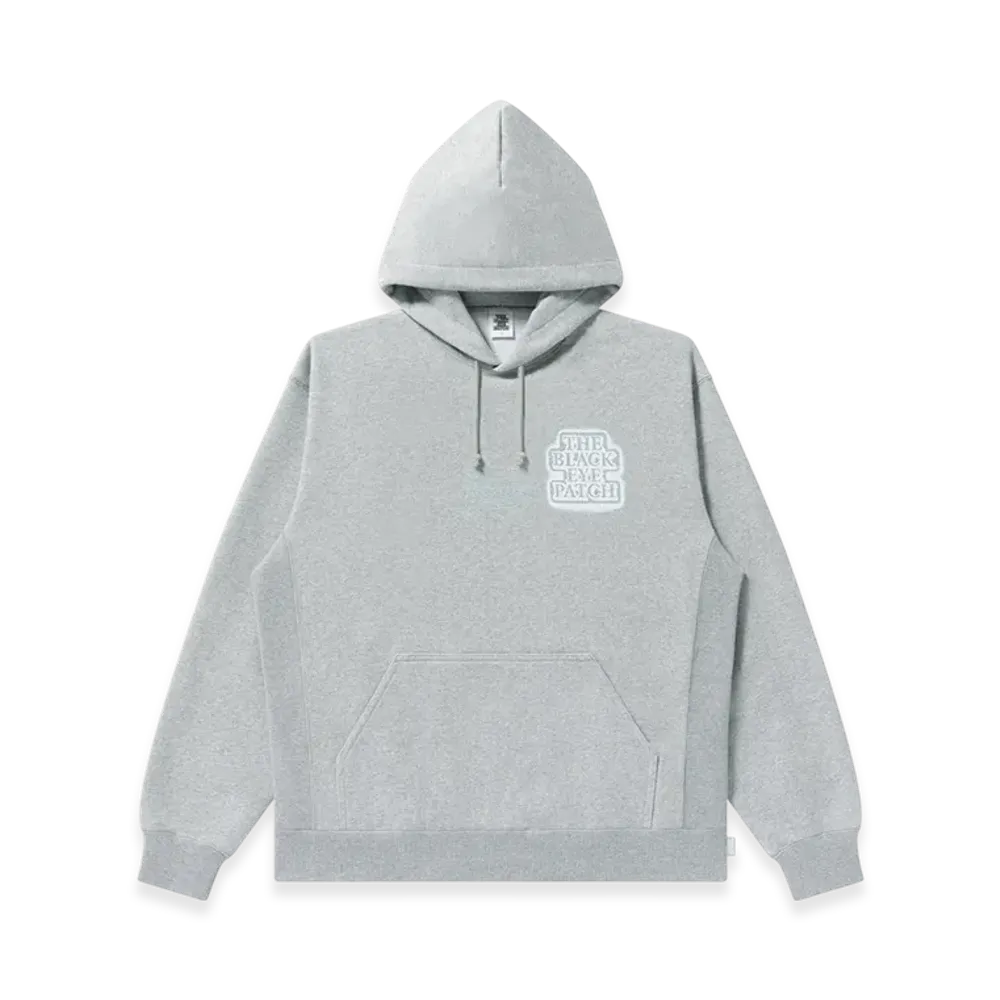 BlackEyePatch Sprayed OG Label Hoodie "Heather Gray"