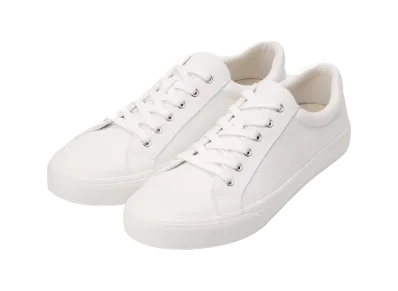 GU Canvas Sneakers "White"