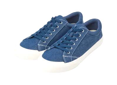 GU Canvas Sneakers "Blue"
