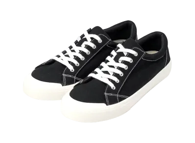 GU Canvas Sneakers "Black"