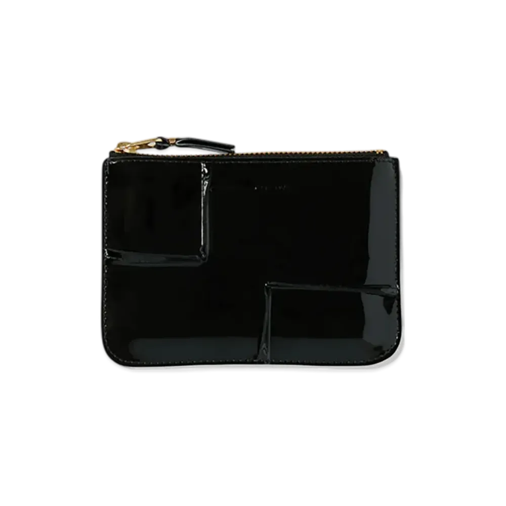 COMME des GARCONS Wallet Reversed Hem "Black"