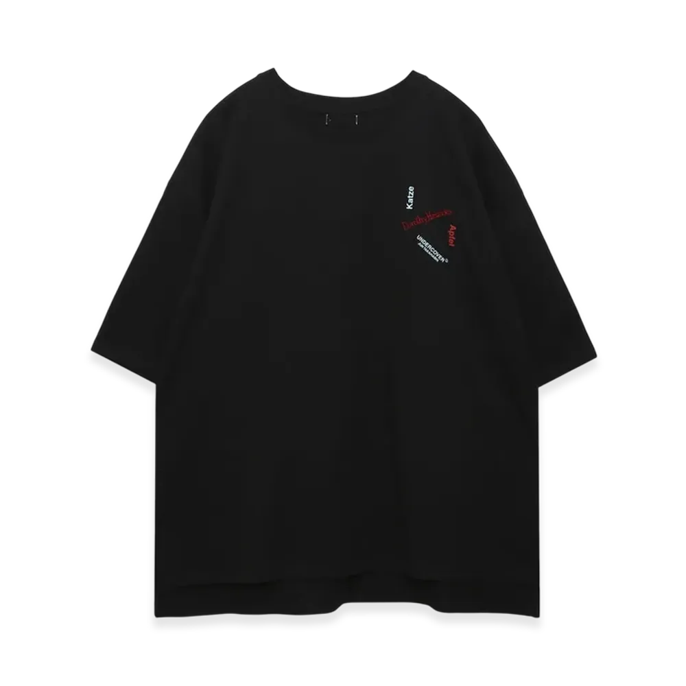 UNDERCOVER x Dorothy Hendricks Cat & Gilapple Tee "Black"