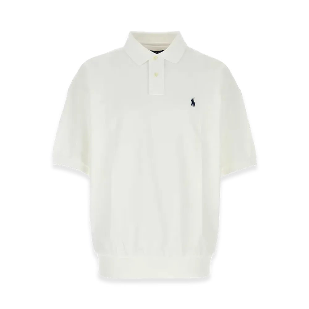 Polo Ralph Lauren Piquet Oversize Polo Shirt "White"