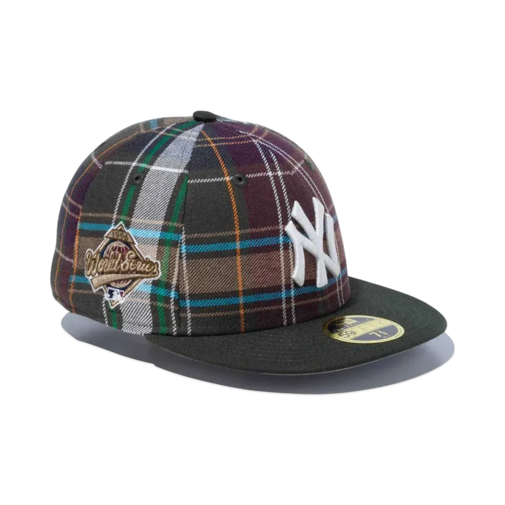 NEW ERA BLACK LABEL FW23 LP 59Fifty New York Yankees "Olive Check"