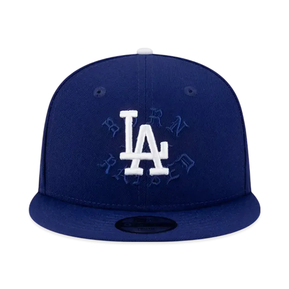 BORN X RAISED x NEW ERA x Dodgers 2024 World Series Youth Snapback "Blue"