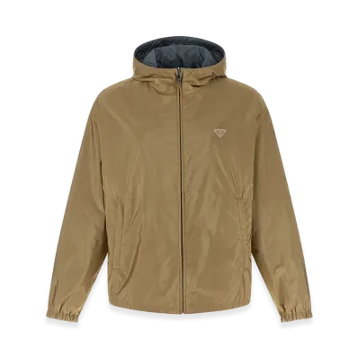 PRADA Re-Nylon Reversible Jacket "Beige"
