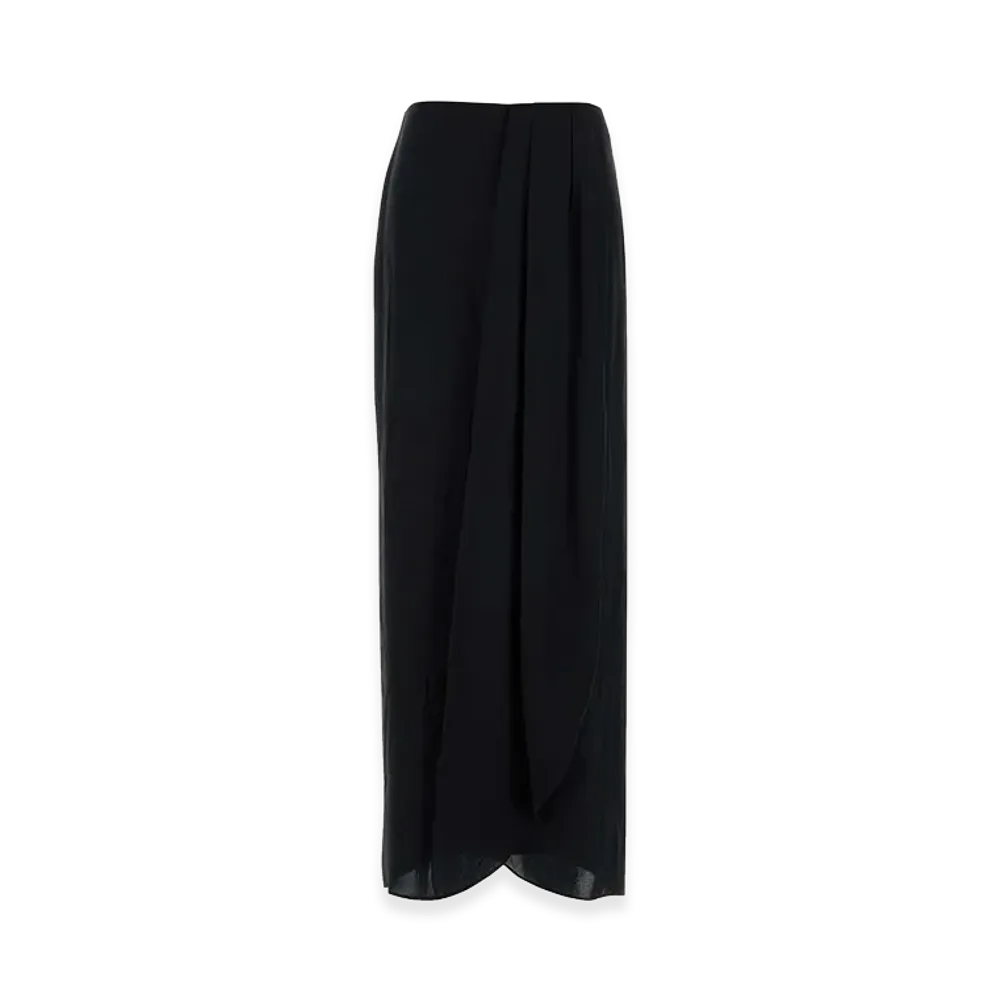 Maison Margiela Women's Satin Skirt "Black"