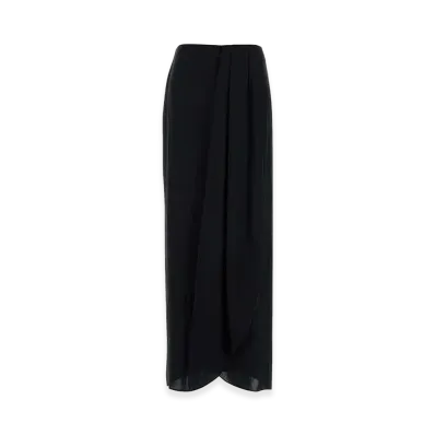 Maison Margiela Women's Satin Skirt "Black"