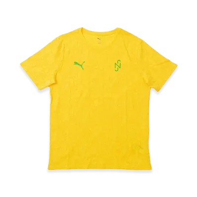 PUMA NJR Brazil Passion AOP SS Shirt "Pale Yellow/Puma Green"