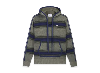 adidas x CLOT Baja Hoodie by Edison Chen "Trace Khaki/Tech Indigo"