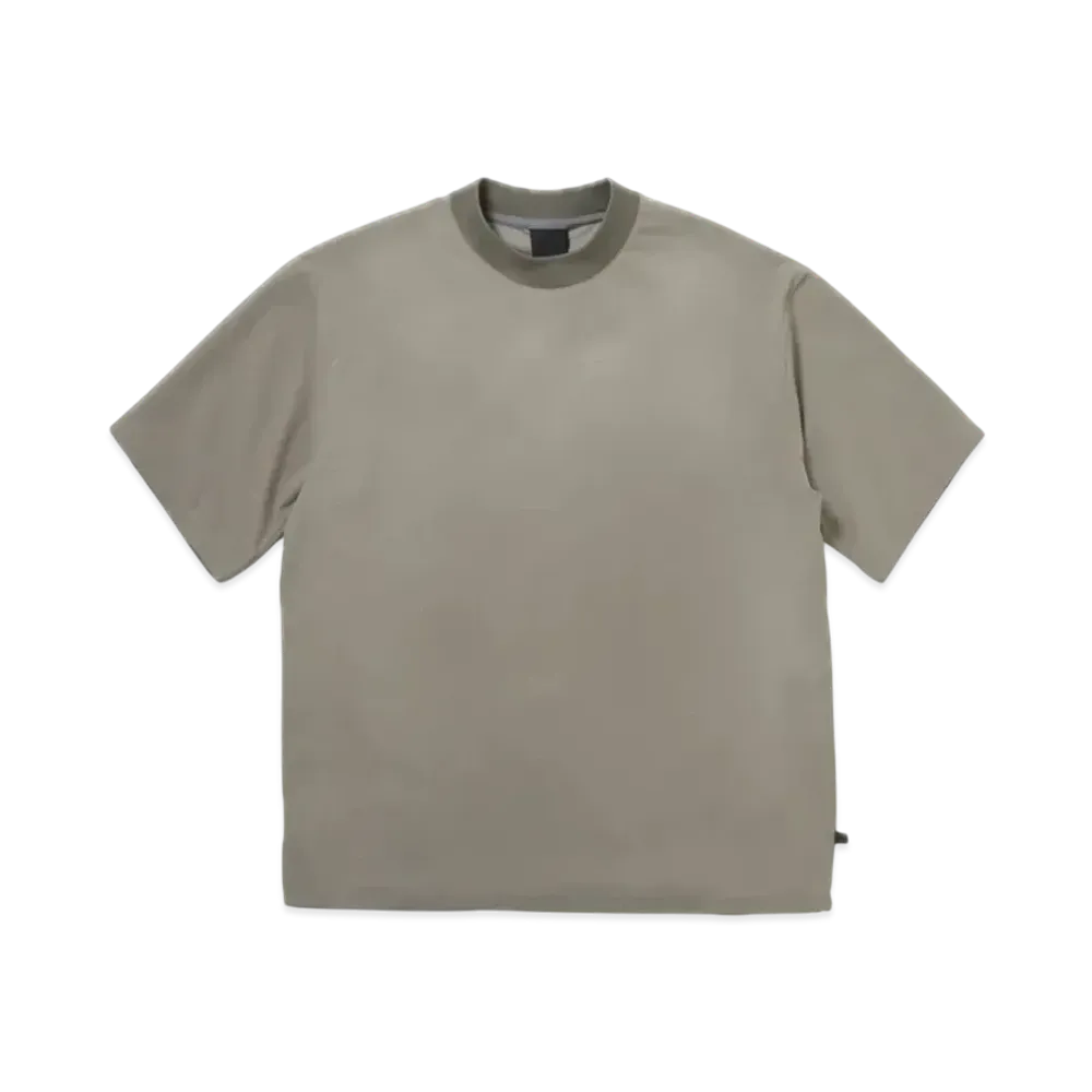 DAIWA PIER39 Tech Mock Neck S/S Tee "Wolf Gray"