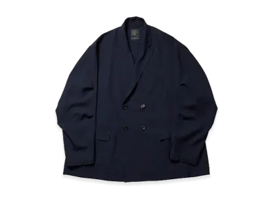 DAIWA PIER39 Tech Double-Breasted Jacket "Navy "