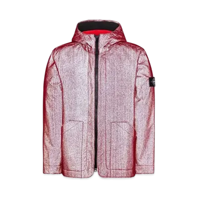 Stone Island 43199 Needle Punched Reflective "Red"