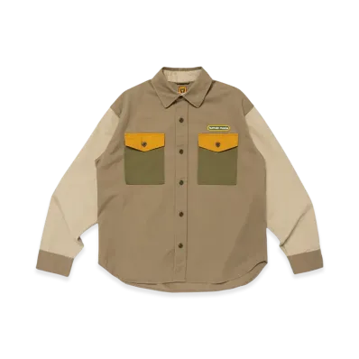 HUMAN MADE Crazy Work Shirt "Beige"
