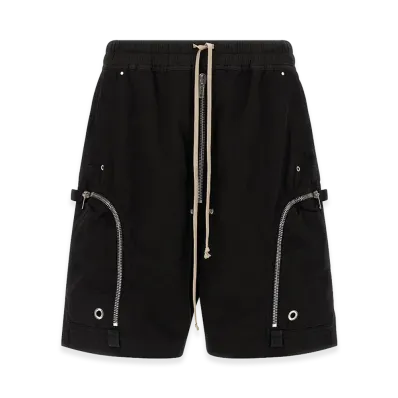 Rick Owens DRKSHDW Bauhaus Pod' Bermuda Shorts "Black"