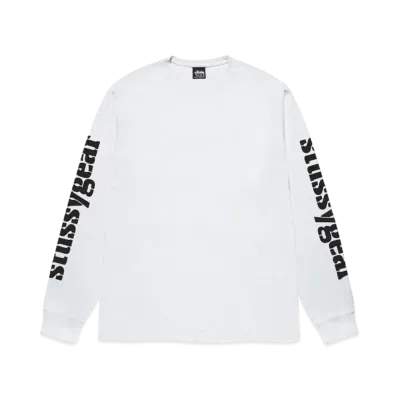 Stussy Gear LS Tee "White"