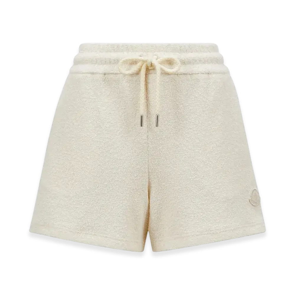 MONCLER Boucle Shorts "White"