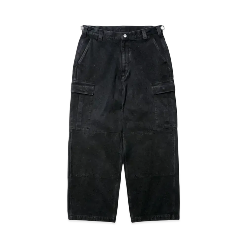 A.PRESSE Silk Hemp US Coast Guard ODU Trousers "Black"