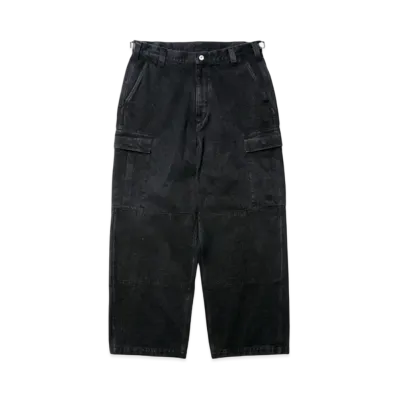 A.PRESSE Silk Hemp US Coast Guard ODU Trousers "Black"