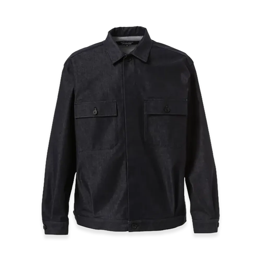 COMME des GARCONS HOMME Cotton Denim Blouson "Indigo Blue"